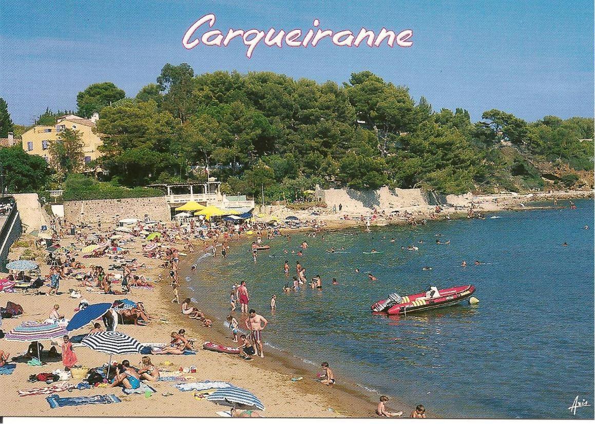 Appartement STUDIO CLIMATISE. Proche parking, commerces et mer à Carqueiranne Extérieur photo