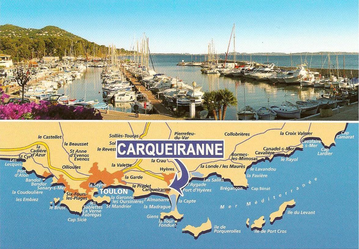 Appartement STUDIO CLIMATISE. Proche parking, commerces et mer à Carqueiranne Extérieur photo